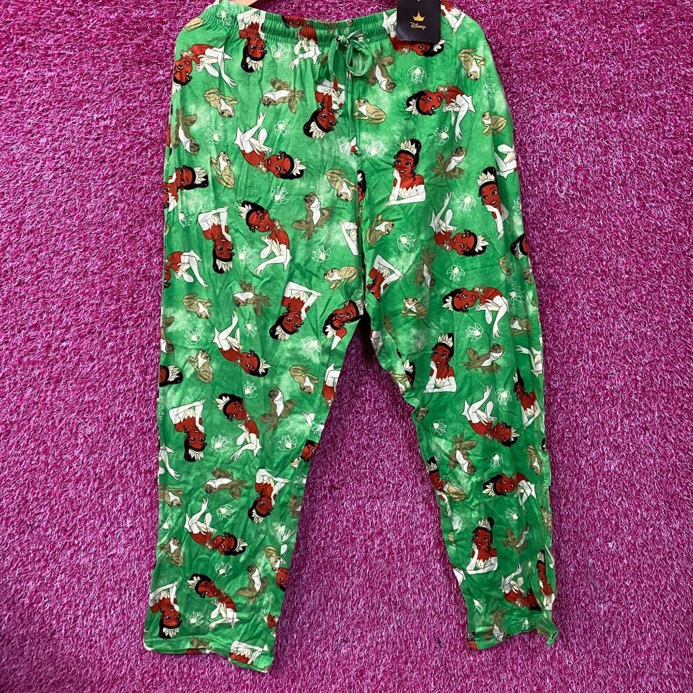 Disney The Princess and the Frog Tiana Pajama Lounge Pants Size 0